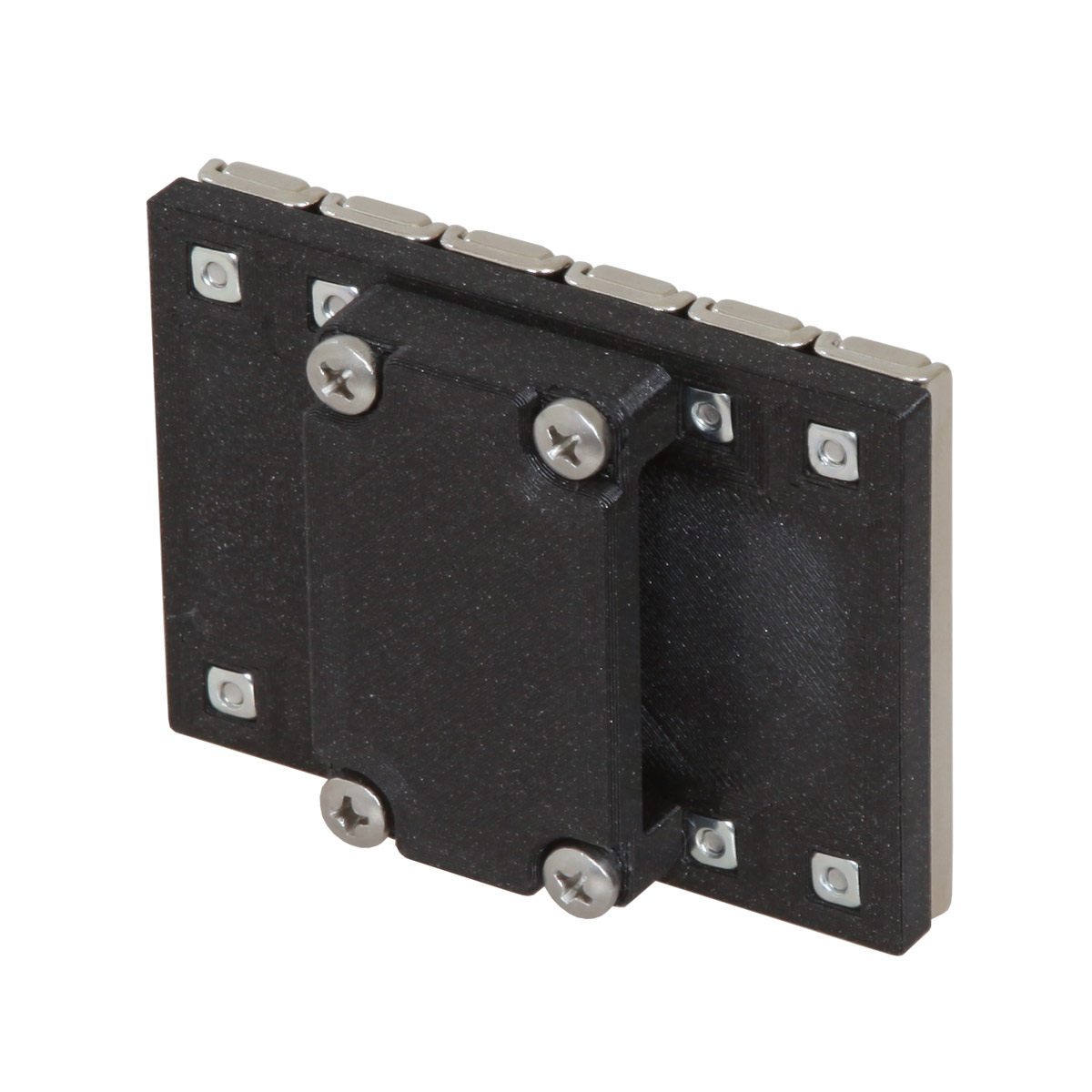 MAGNETIC PLATE FOR BELT MOUNTING WITH VELCRO