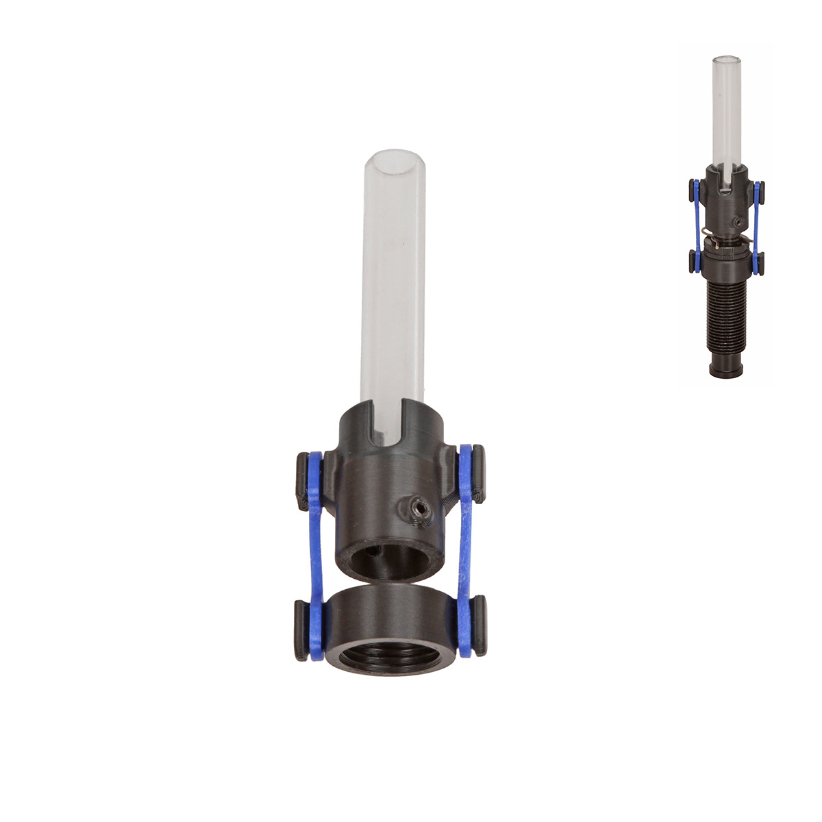 Tensioning spring assembly for bullet die 9mm