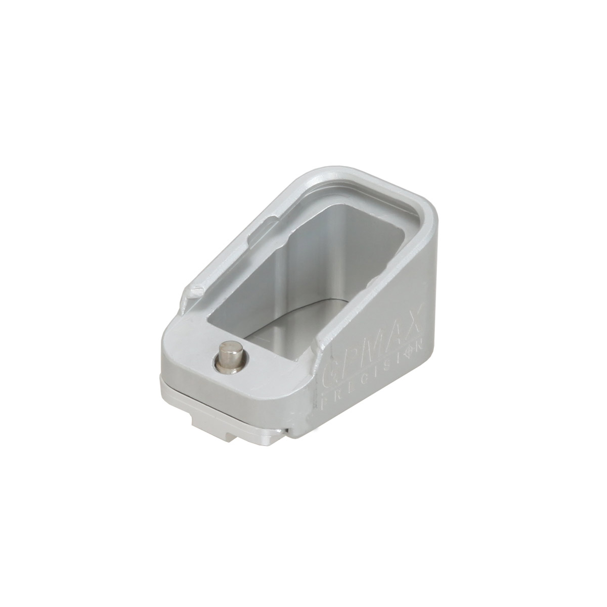 PAD +0 SATIN SILVER FOR GLOCK 9mm MAGAZINE