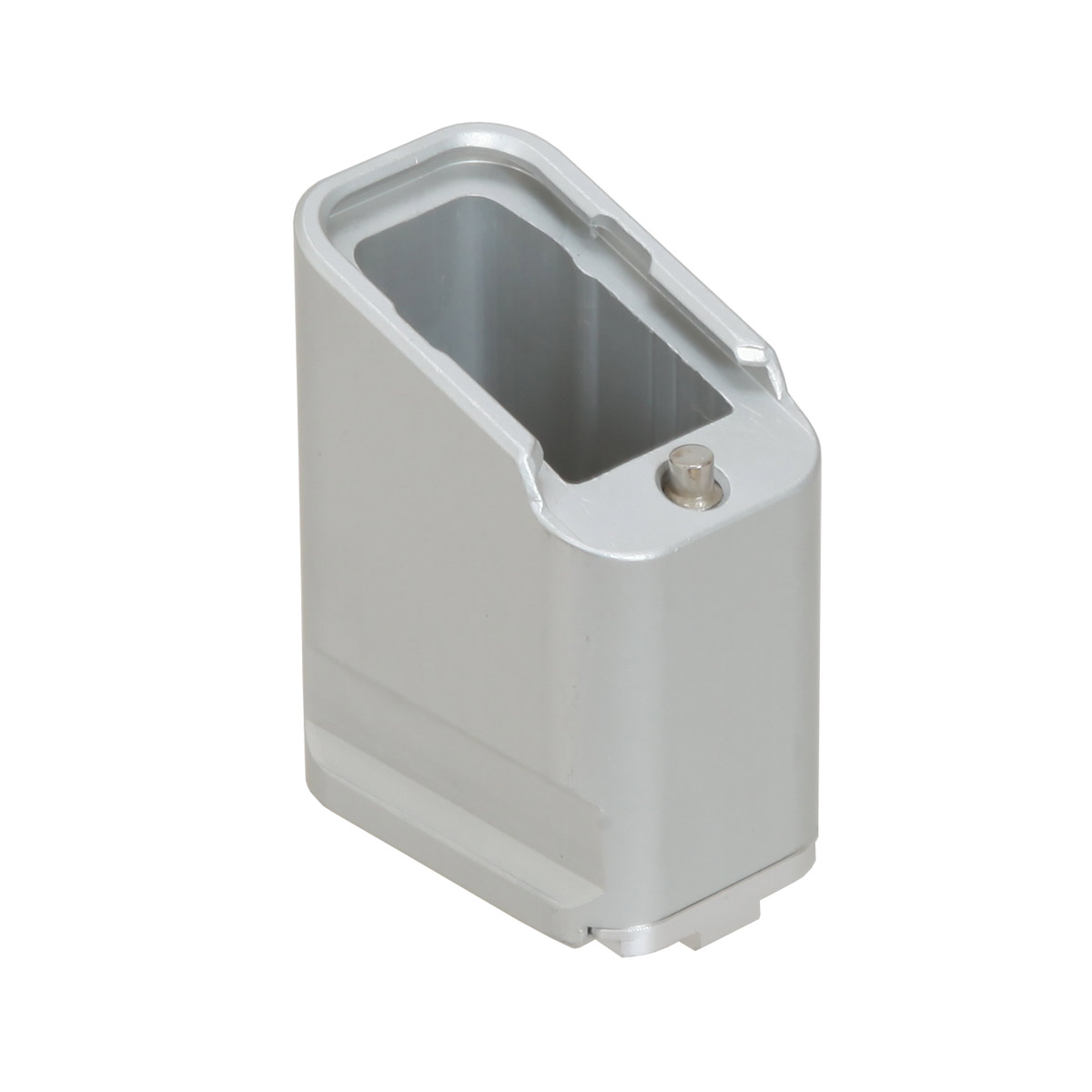 PAD +8 SATIN SILVER FOR GLOCK 9mm MAGAZINE