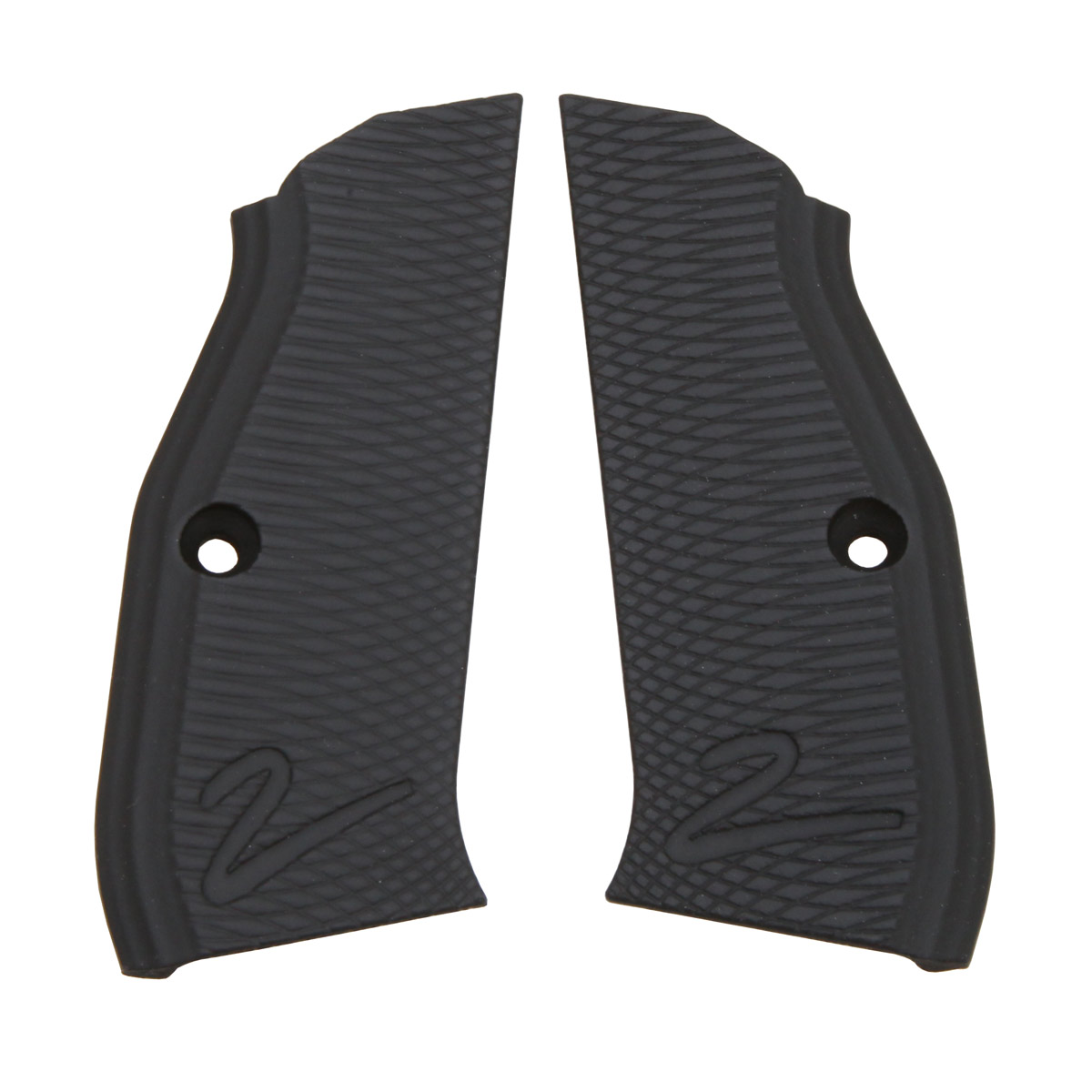 PAIR OF GRIPS FOR CZ SHADOW 2 IN PA12 BLACK