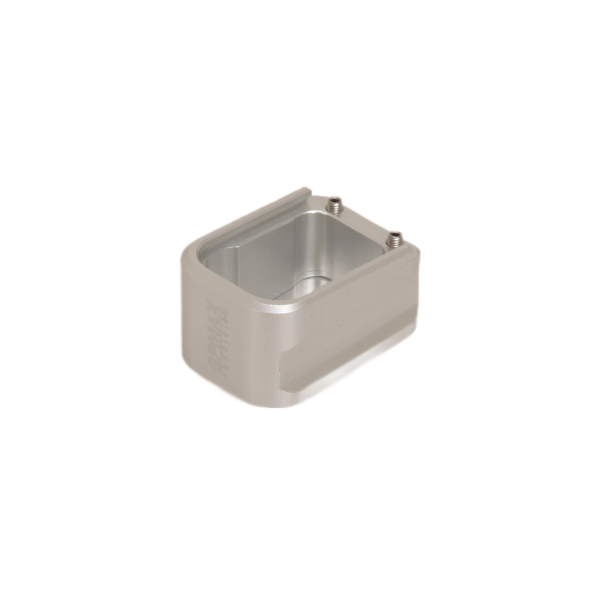 Extended Pad for 2011 Magazines, 9mm Silver