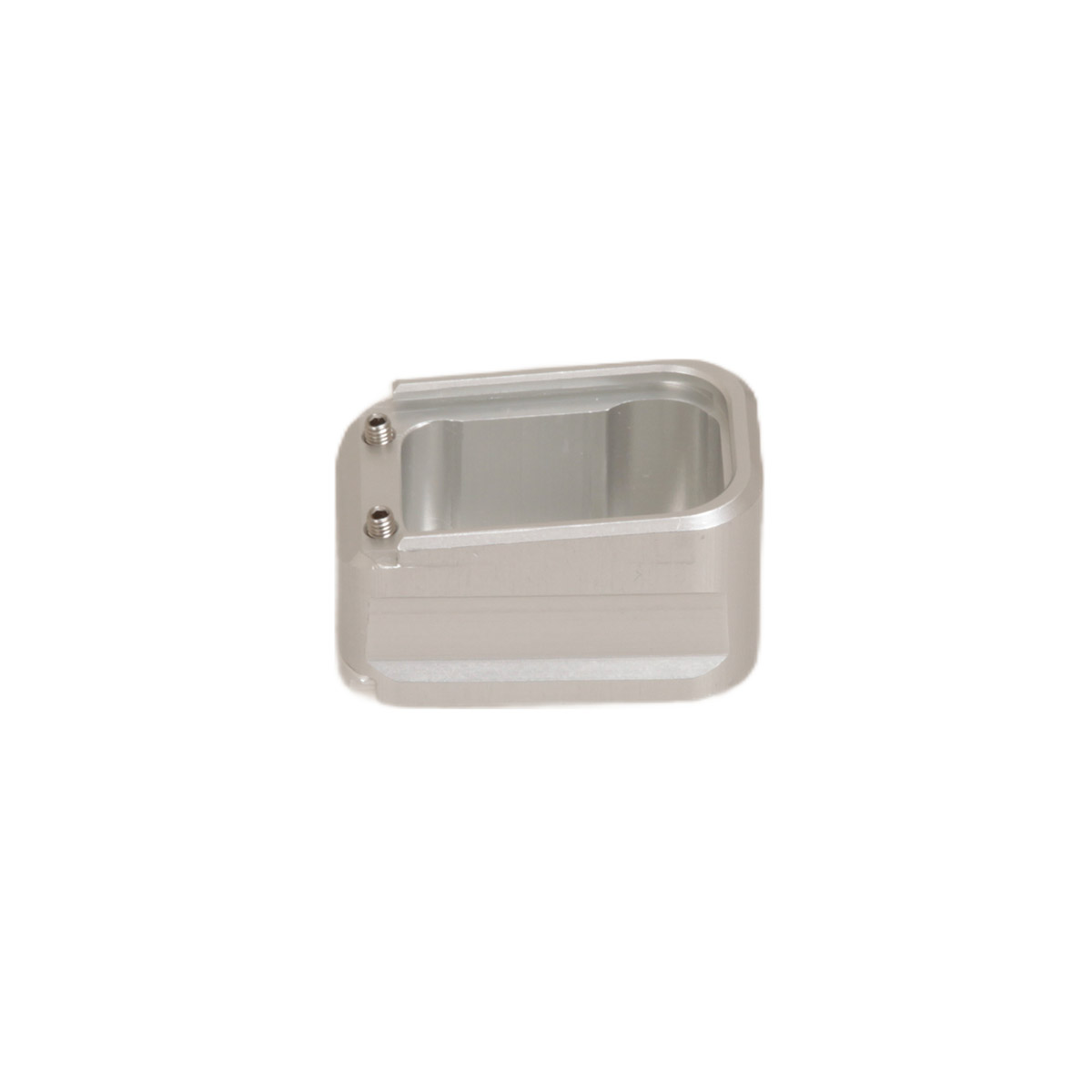Extended Pad for 2011 Magazines, 9mm Silver